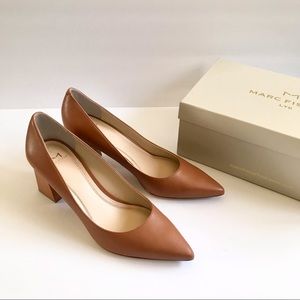 Marc Fischer LTD Zala Block Heel Pointy Toe Pump